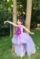 Rochie lila pentru fetite 1422V