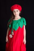 Costum serbare ardei, gogosar, rosie, lalea 753