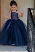 Rochie ocazie bleumarin fetite 1216